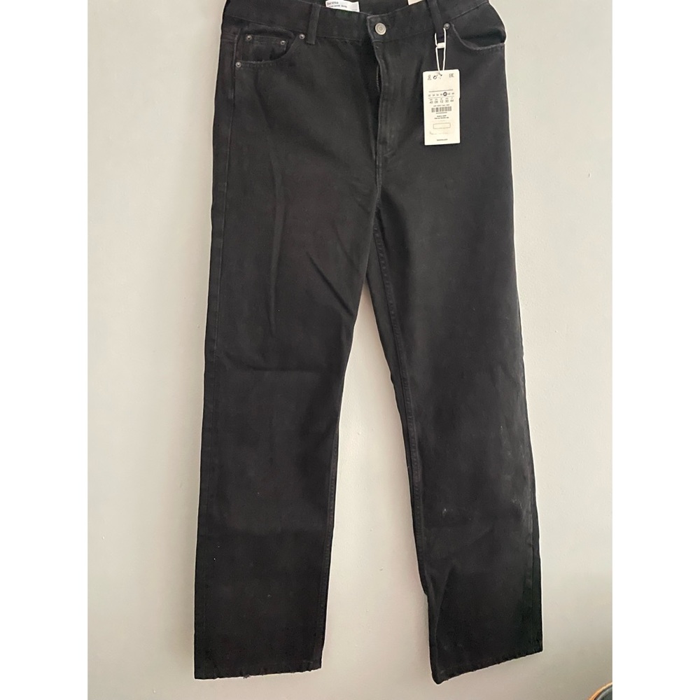 FINAL SALE‼️NEW High Waist Straight Black EUR 40/ 8 USA